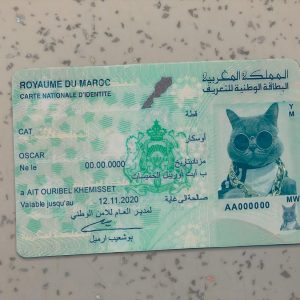 Morocco-Identity-Card-Template