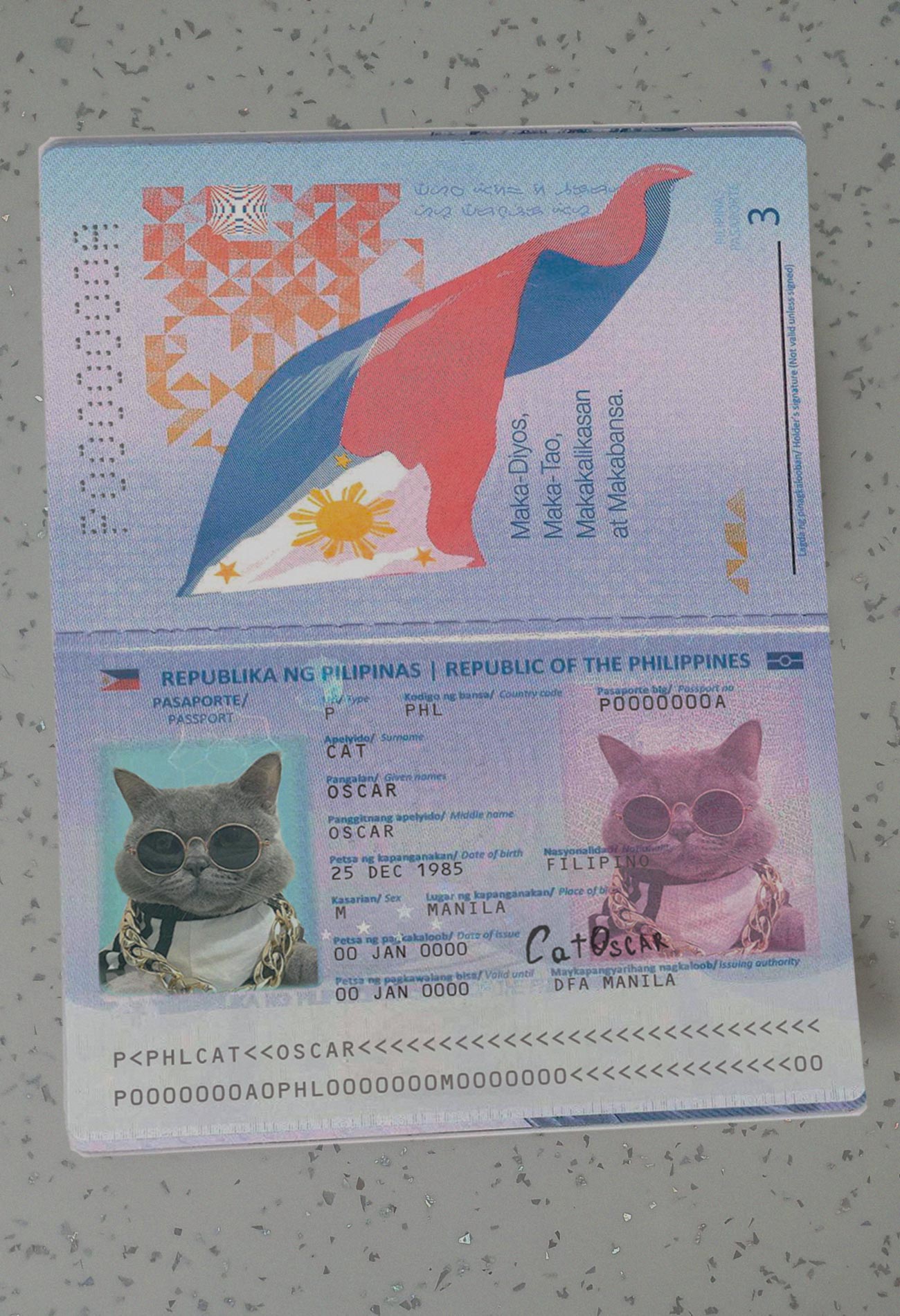 Philippines-Passport-Template