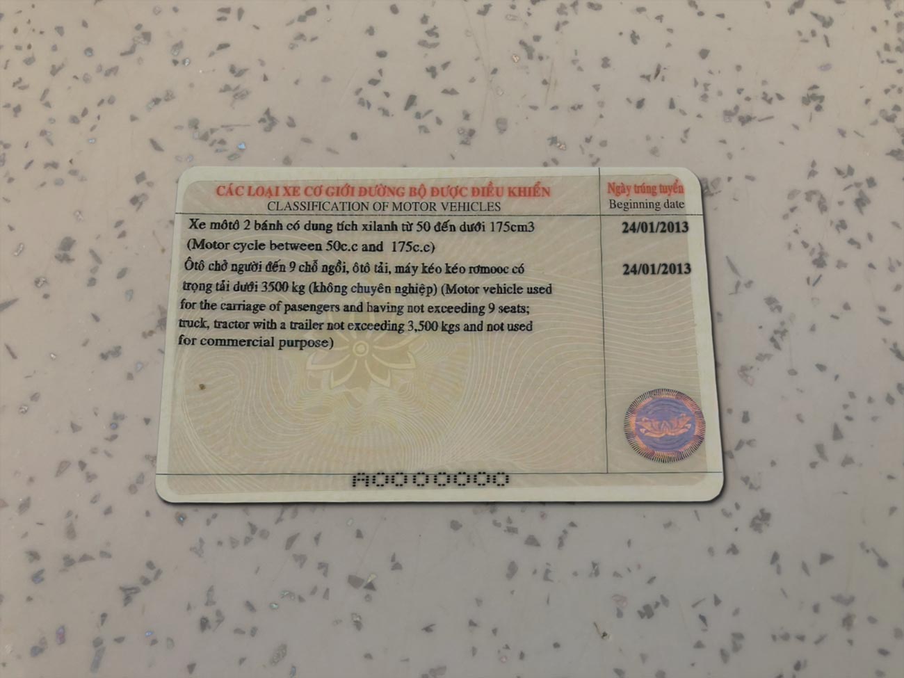 Vietnam-Driver-License-Template