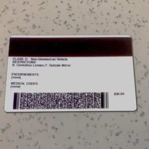 Arkansas Driver License PSD Template