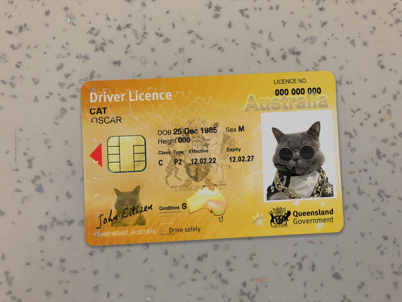 Australia Queensland Driver License