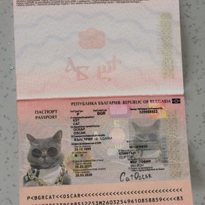 Bulgaria-Passport-Template