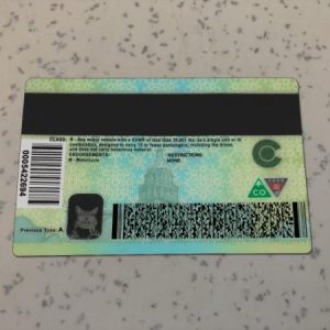 Colorado-Driver-License-Template