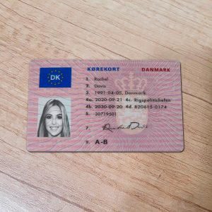 Denmark-Driver-License-Template