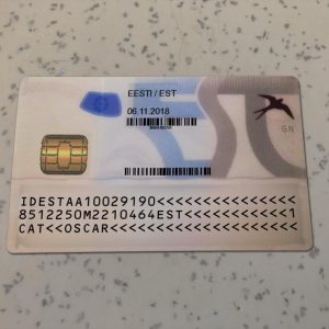 Estonia Identity Card