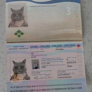 Finland-Passport-Template