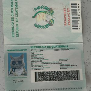 Guatemala-Passport-Template