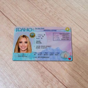 Idaho-Driver-License-Template