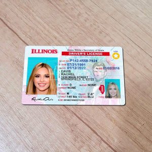 Illinois-Driver-License-Template