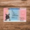 Italy Residence Permit PSD Template