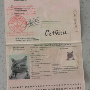 Madagascar-Passport Template