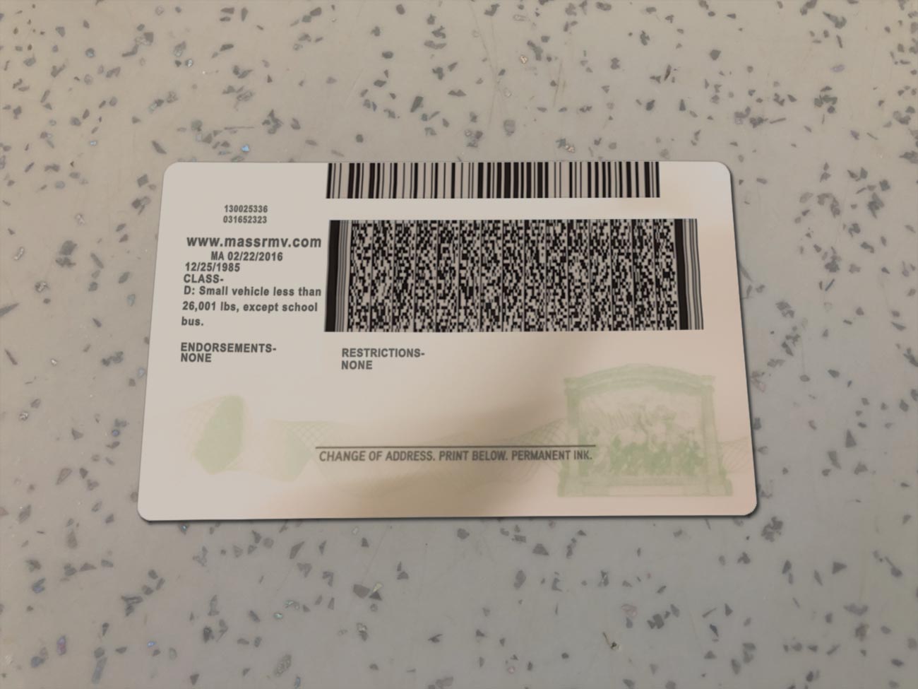 Massachusetts-Driver-License