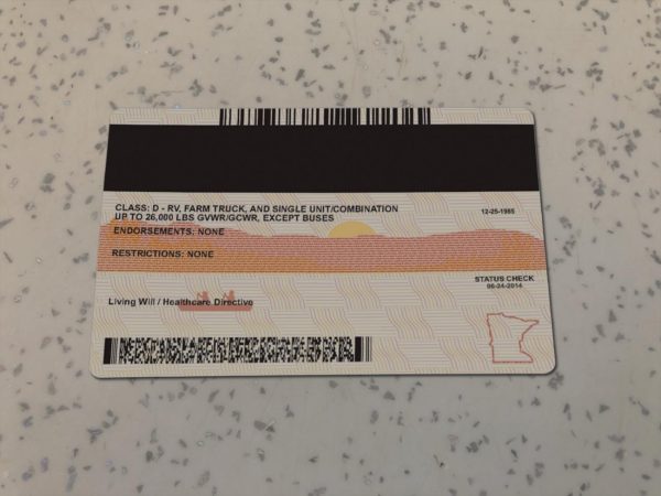 Minnesota-Driver-License-Template