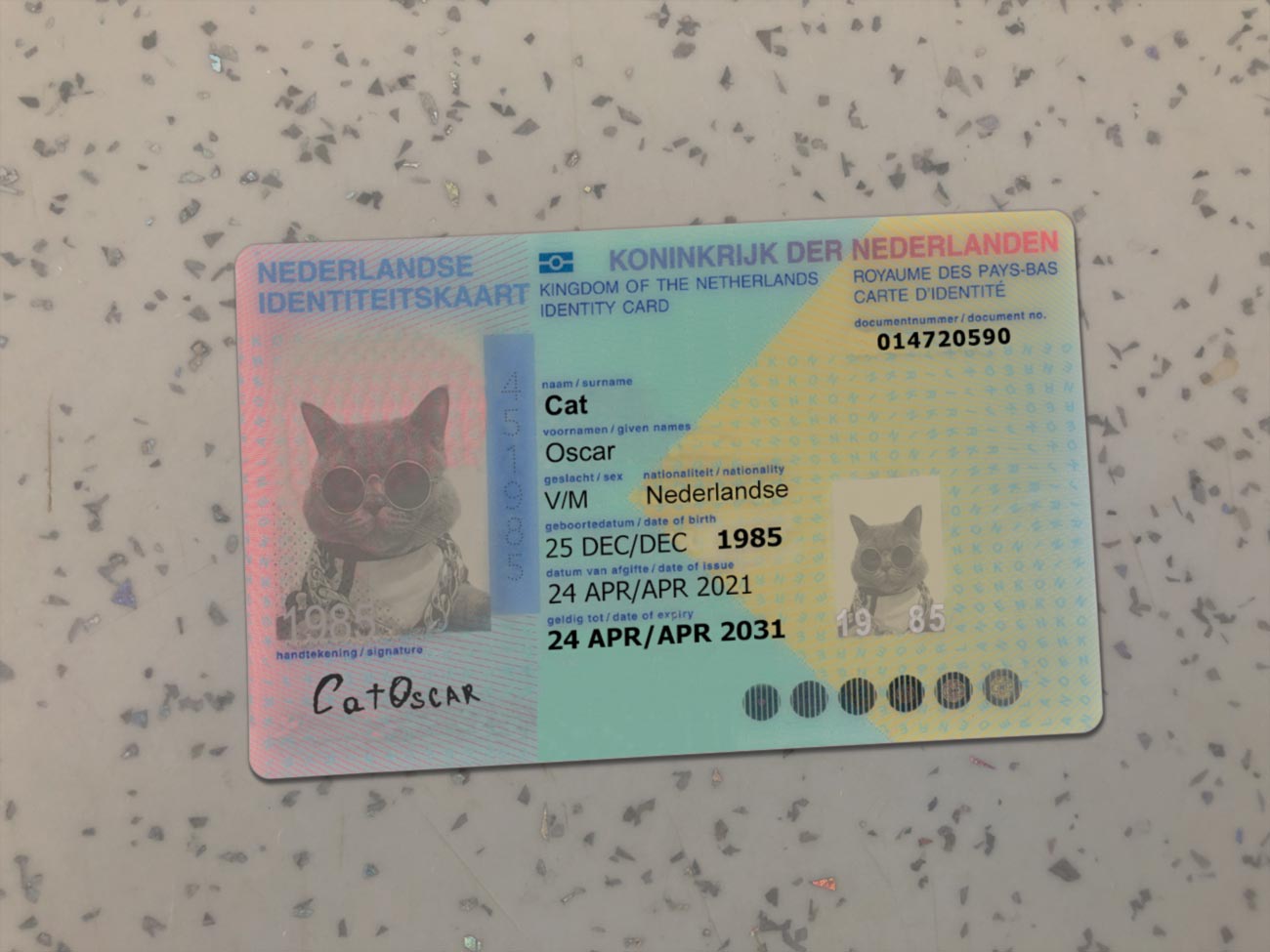 Netherland Identity Card