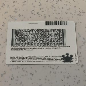 Nigeria-Driver-License-Template