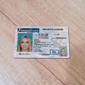Pennsylvania-Driver-License-Template-