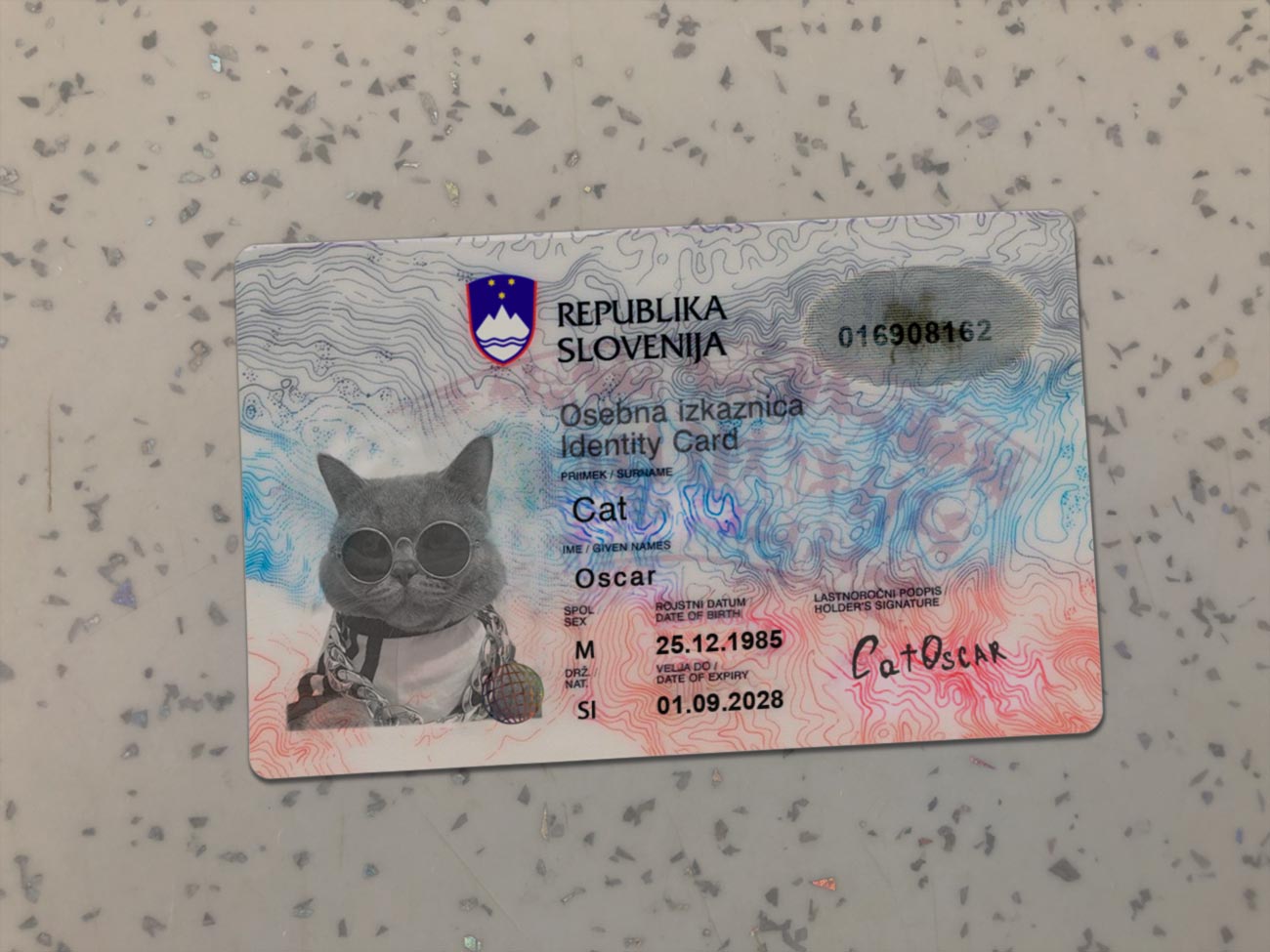 Slovenia Identity Card
