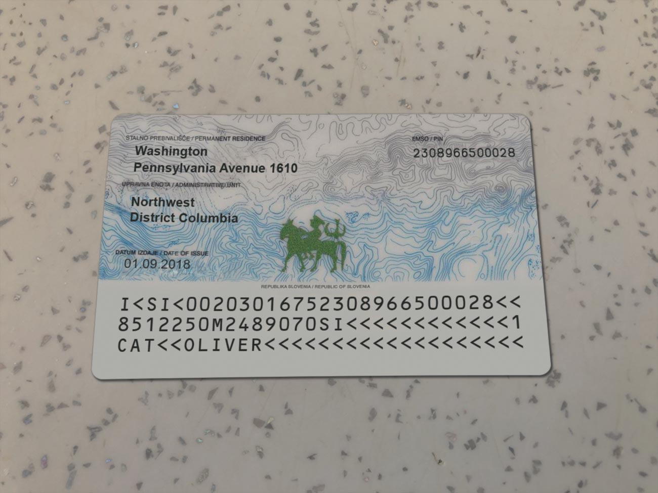 Slovenia Identity Card