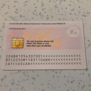 UK Identity Card