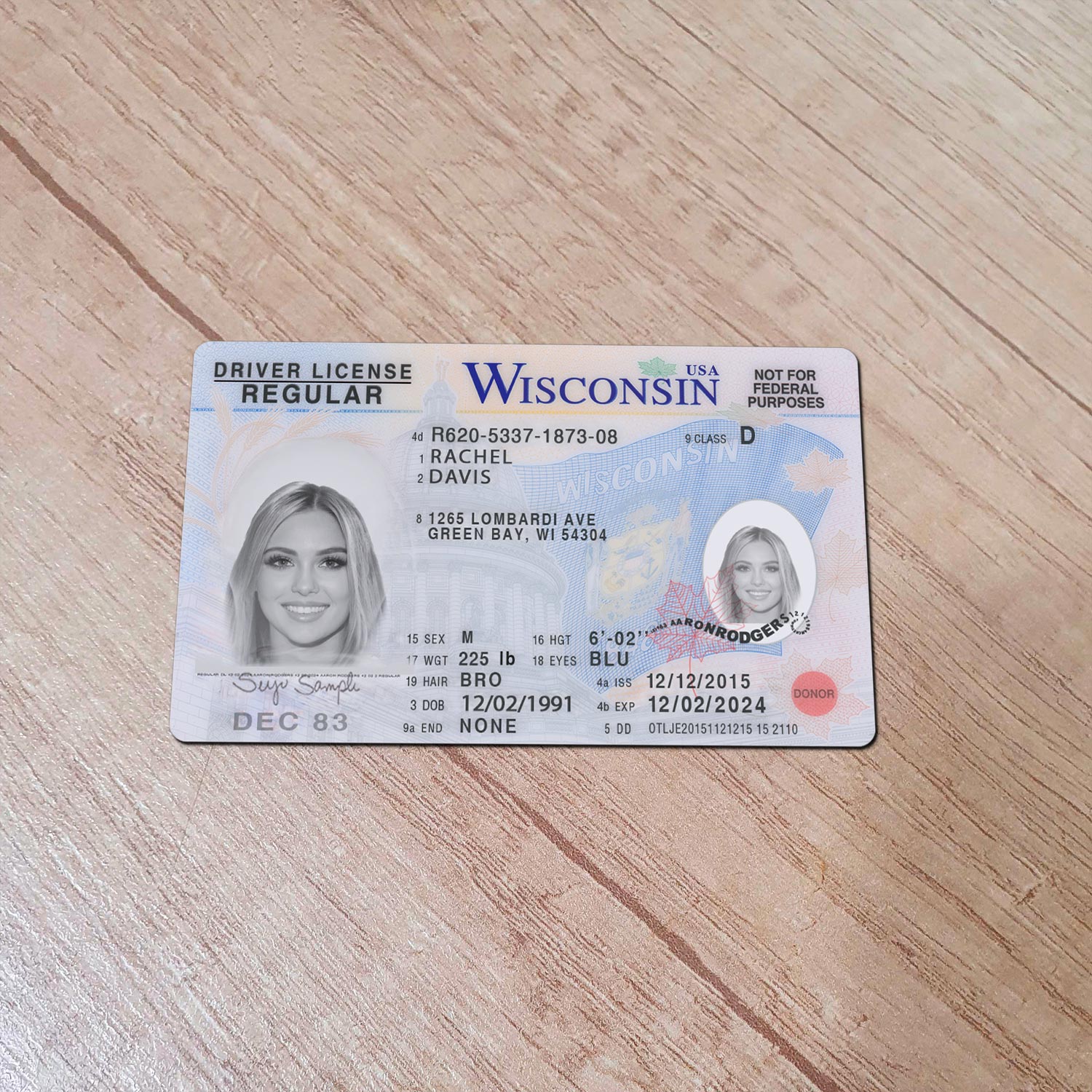 Wisconsin-Driver-License-Template